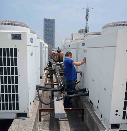 贡山中央空调制热和不制冷系统维修方法